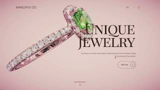 [ PROJECT ] Threejs Jewelry Landing page on Awwwards