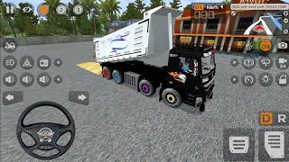 Truck Simulator Indonesia Bussid Mod|| Bharat Benz Heavy Game 🎯|| screenshot 5