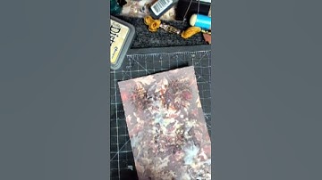 Grungy Mixed Media #mixedmediaart