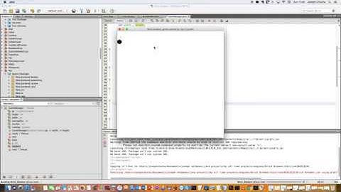 #4 (Brick Breaker javaFx tutorial)  the gameLoop and moving stuff