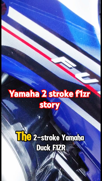 Yamaha 2 stroke f1zr story#shorts