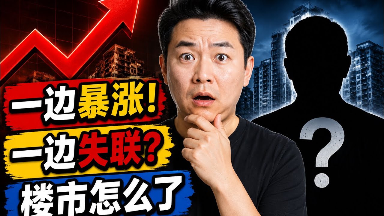 一边成交暴涨！一边地产老板失联！ - YouTube