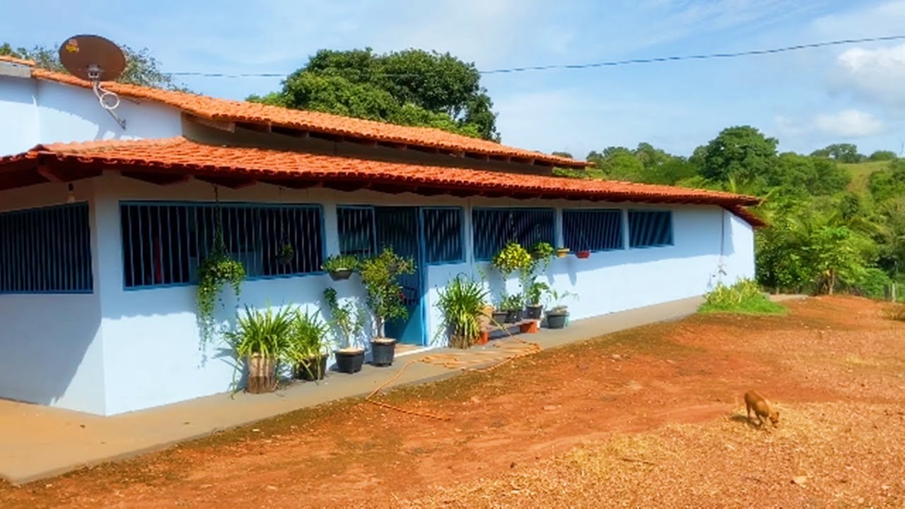 MINHA MÃE REFORMOU A CASA DO SÍTIO... OLHA A GRAÇA QUE FICOU!