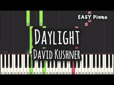 Daylight (Easy Version) - David Kushner
