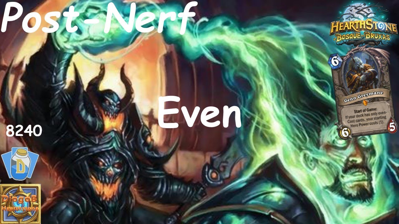 Hearthstone: ROAD TO LEGEND #22 (Even Warlock) Post-Nerf: Witchwood (Bosque das Bruxas) - Standard