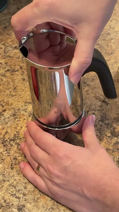 Making a nice cup of coffee!