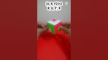 Thumbnail of 2 by 2 rubiks cube patterns. #Shorts
