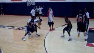Truth About It.net John Wall Tells Javale Mcgee To Run - Wizards Training Camp 2011
