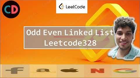 Odd Even Linked List | Leetcode 328 | Live coding session 🔥🔥🔥