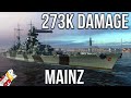 World of Warships - 273k Mainz Game with Analysis