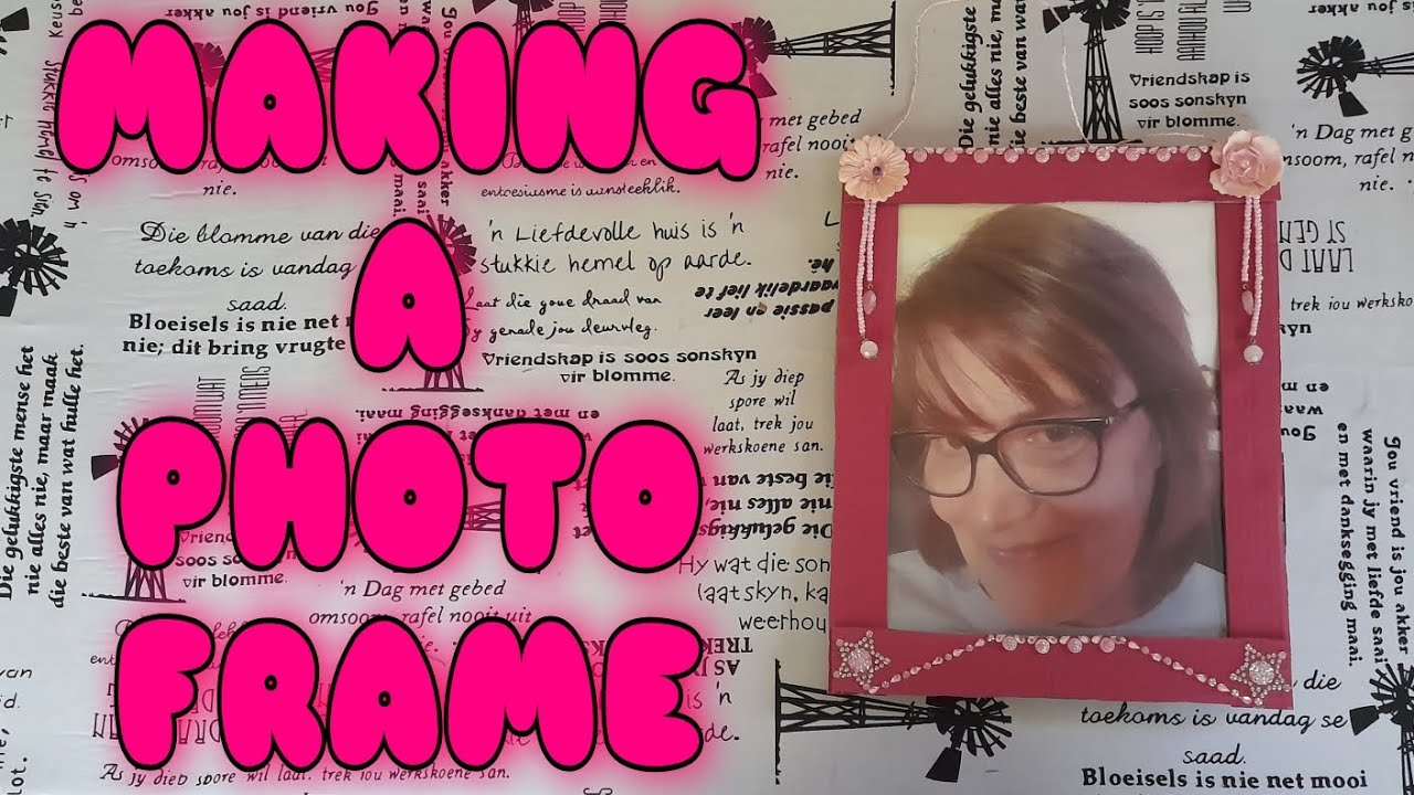 Making A Photo Frame YouTube