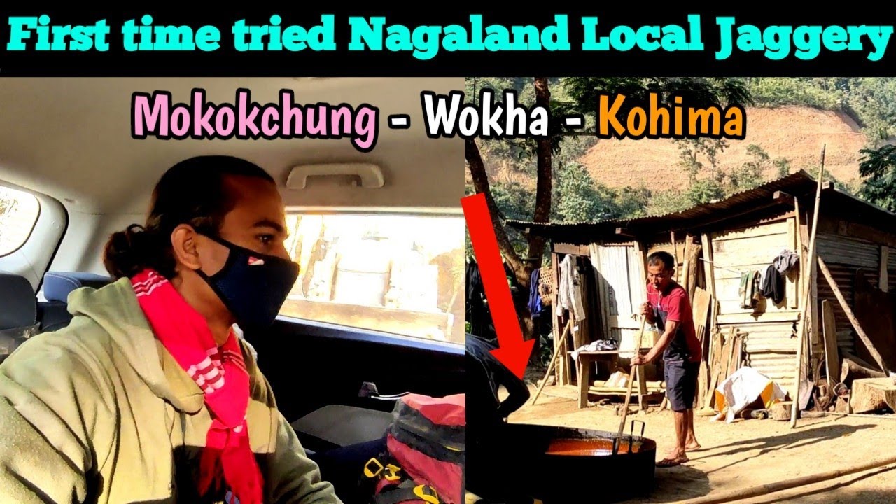 Hitchhikking From Wokha to Kohima 150km | Staying in Hostel of Kohima जंगल में गुड़ खाने को मिला