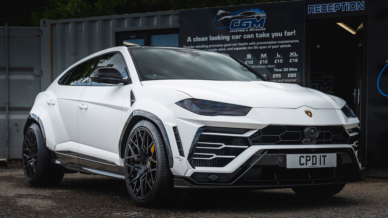 Car Detailing: Lamborghini Urus - Watch this car Get the Ultimate ...