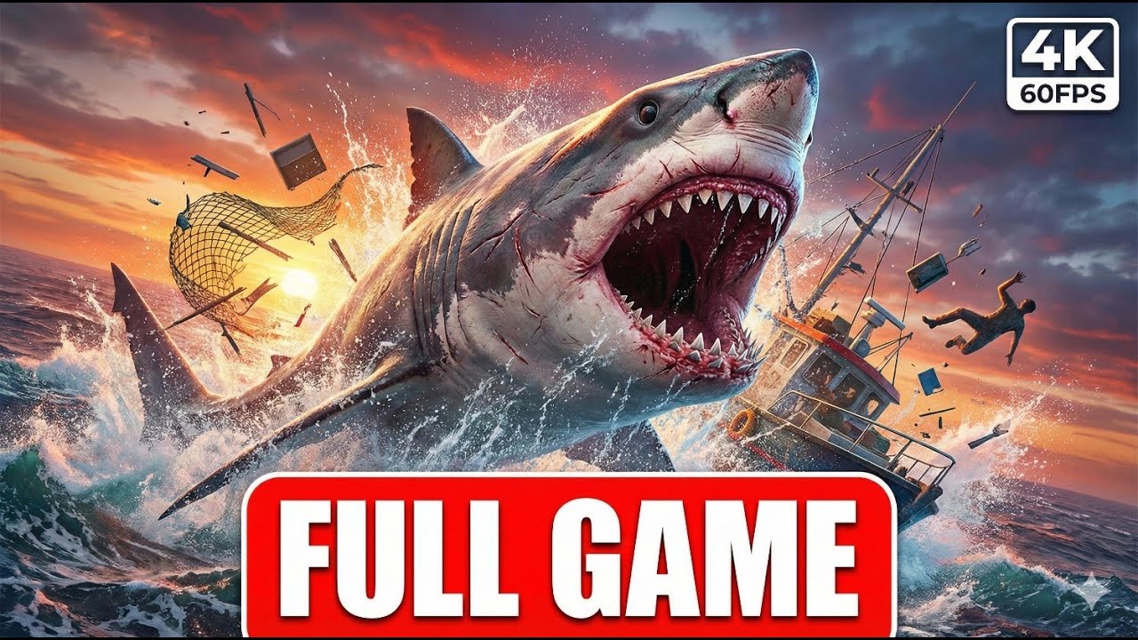 Прохождение игры MANEATER TRUTH QUEST, часть 1 — без комментариев.