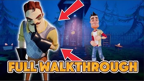 Hello Neighbor Mod – Hello Cemetery Full Walkthrough