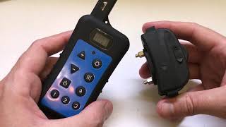 My Pet Command Wireless Underground Dog Fence & Remote Training System - Unboxing and Collar Pairing