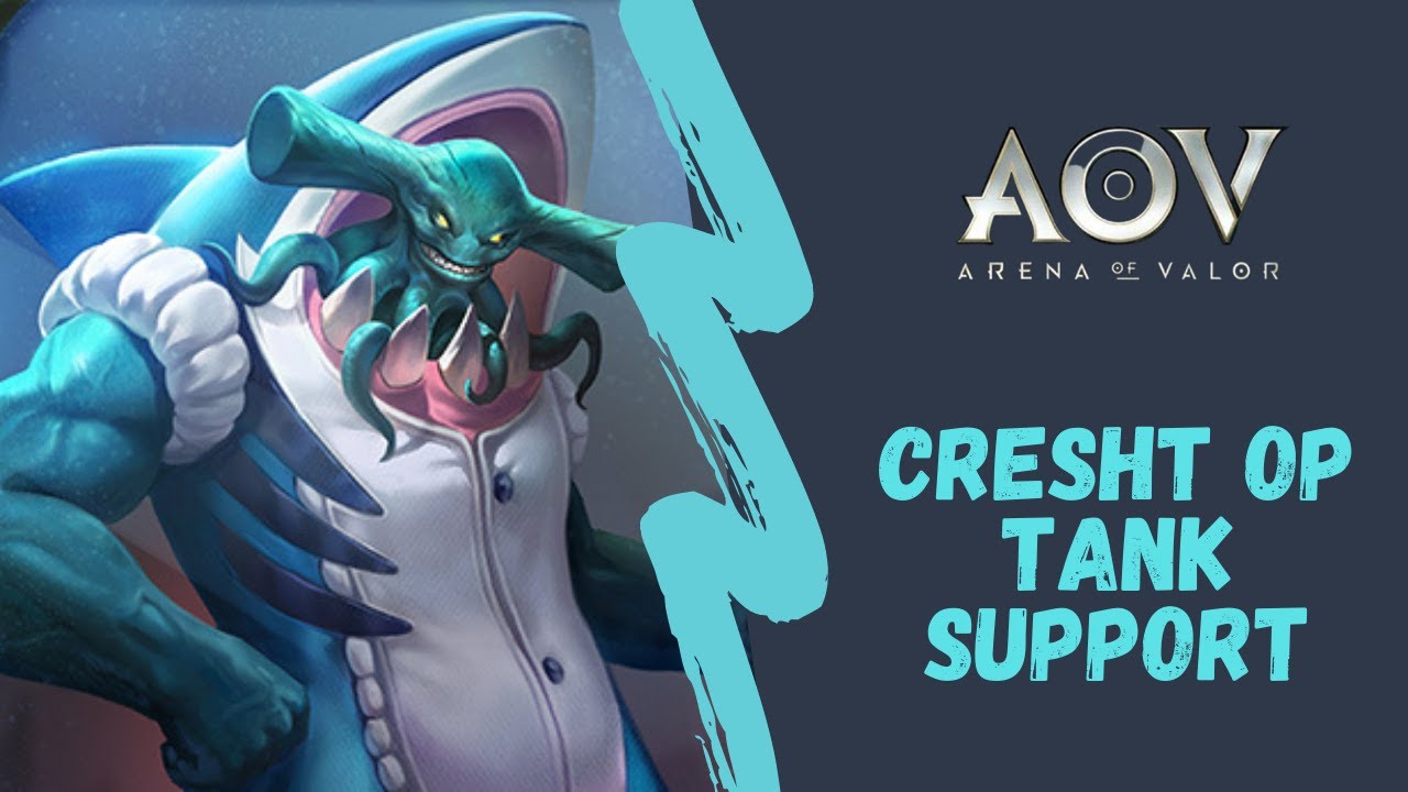 Cresht OP Tank Support Ranked Arena Of Valor