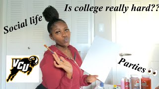 How my freshman year in college went| paint with me, college advice, classes, dorms,VCU,