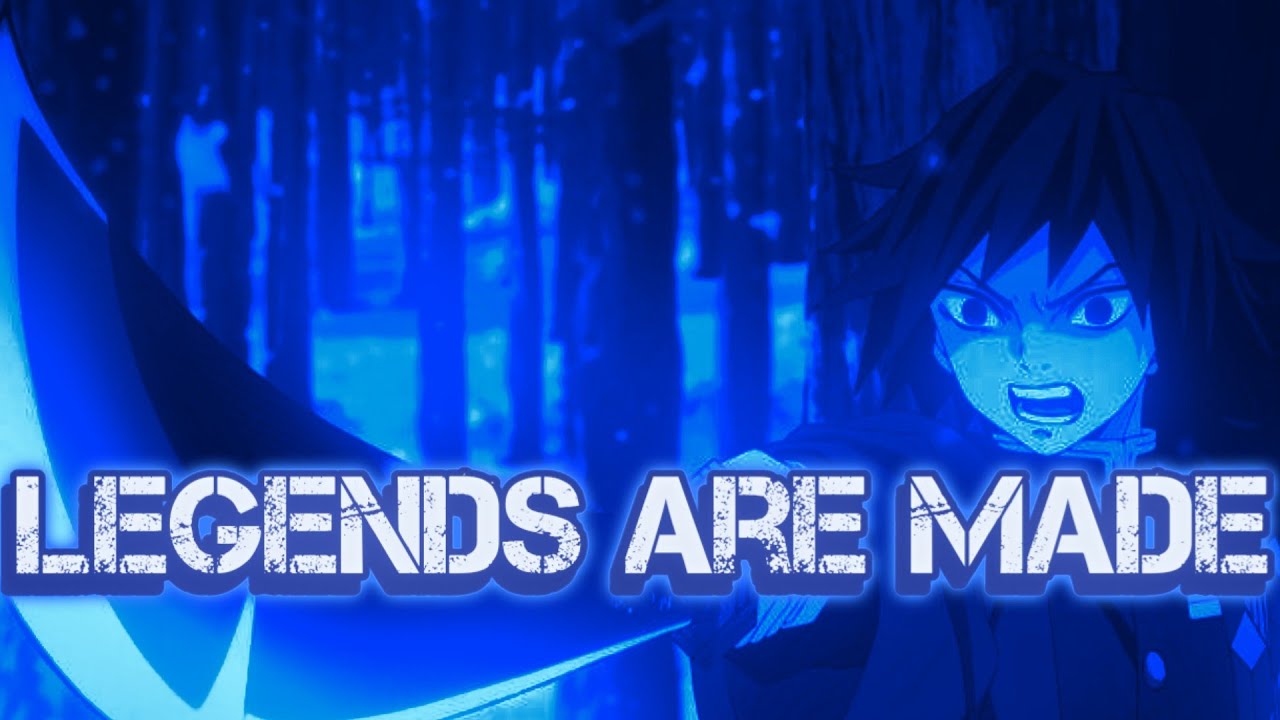 Клинок, рассекающий демонов|клип| Legends are made| (AMV)