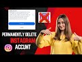How to Delete Instagram Account Permanently Instagram Account Kaise Delete Kare Permanently, Working
