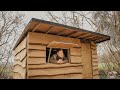 Building a Cabin: Windows and Doors | Off Grid Project | Wild Garlic Steak &amp; Potatoes