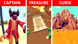 Pirate Captain's Cursed Treasure Hunt - TABS Story - Totally Accurate Battle Simulator screenshot 1