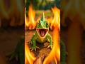 The way the engulfed-in-flames chameleon warned of danger was genius.