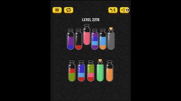 [BRAIN GAME] Soda Sort Puzzle LEVEL 2276 (Challenging the World Record)