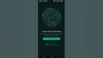 Cara login akun WhatsApp di smartphone lain dengan scan barcode.