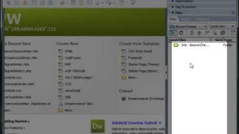 Dreamweaver Tutorial - How To Save lost Website Files