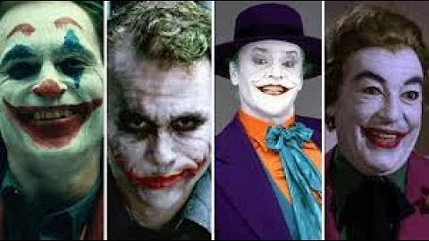 JOKER laugh comparison  Heath Ledger, Jack Nicholson,  Jared Leto, Joaquin Phoenix