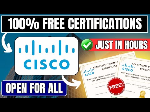 🔴CISCO Free Courses With Certificates - 2026 | Free Courses by Cisco With Certificates 🔥