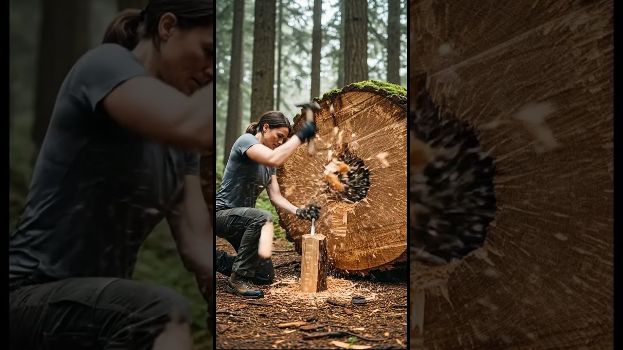 “She Built a Secret Forest Shelter… What Happened Inside Will Shock You” 