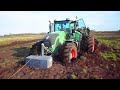 Fendt 939 Vario + TopDown 500 stuck, saving with JCB 535