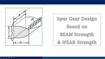 Spur Gear Design based on Beam Strength & Wear Strength