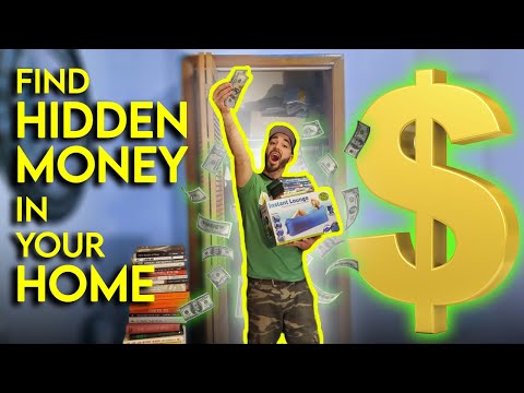 How to find HIDDEN MONEY in YOUR HOME!!! Tips and Tricks