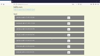 CS50W 2020 - Project 3 - Mail