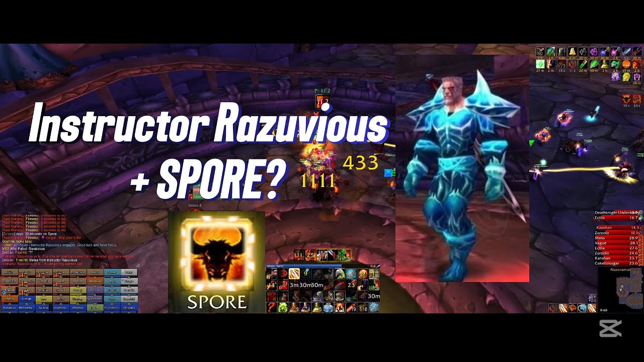 Instructor Razuvious + Spore? - YouTube