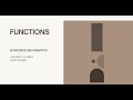 Discrete Mathematics Demystified: Exploring the Properties of Functions