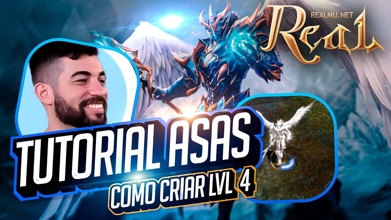 👑 RealMU - Como criar asas lvl4 na season 19? Tutorial de criação de wings | Mu Online