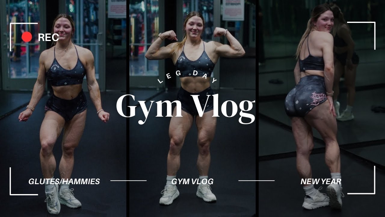Leg Day Vlog | Absolute Recomp, DTX, Hamstrings & Glutes - YouTube