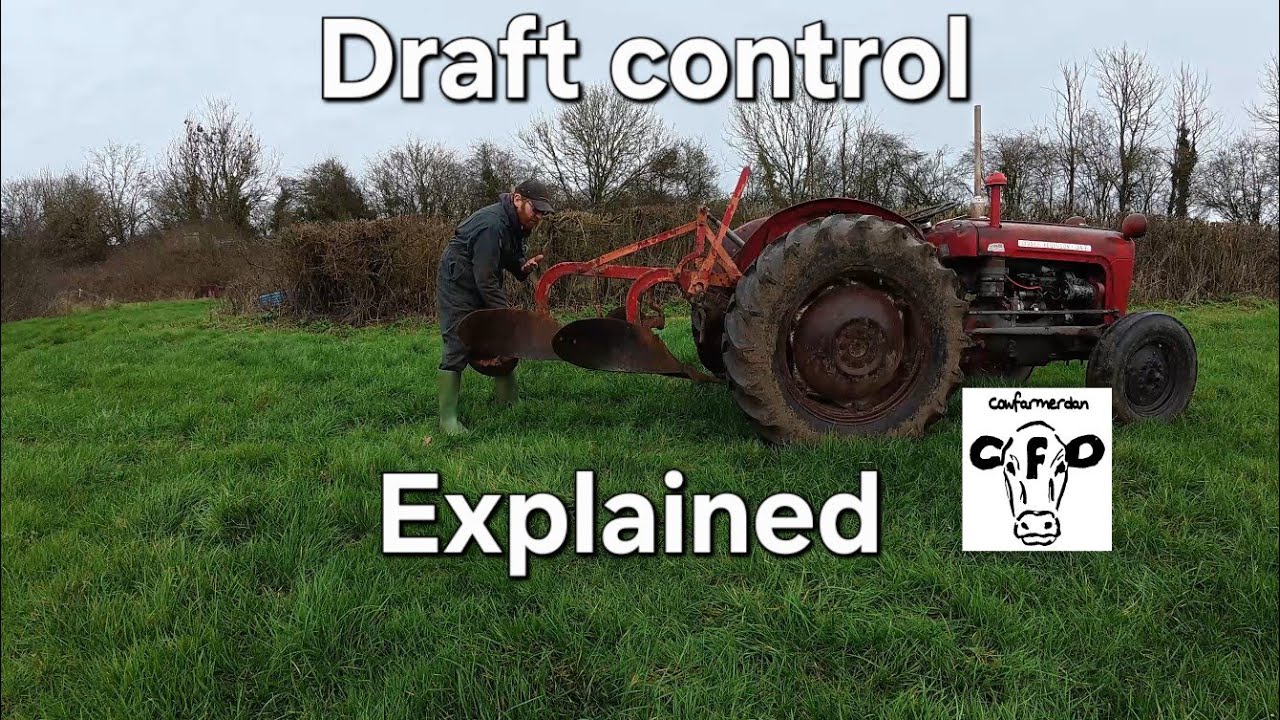 Винтажный четверг. Объяснение системы управления тягой Мэсси Фергюсона.