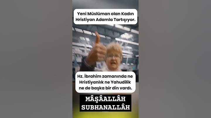 Yeni Müslüman olan Kadın İslamı Teblig Ediyor #iman #islam