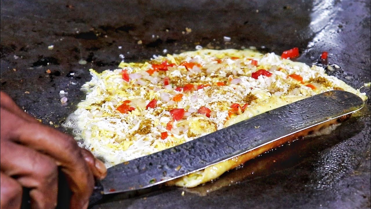 Delicious Cheese Egg Afghani Loaded With 5 Eggs Ever | Egg Street Food | Indian Street Food | Street Food Fantasy