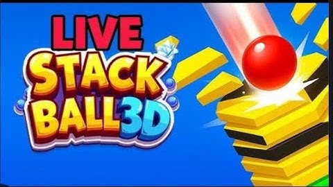 Live Stack ball 3d 🏀 highest score challenges 🎮 #stackbounce​ #shorts​ #viral​ #gaming​ #stackball​