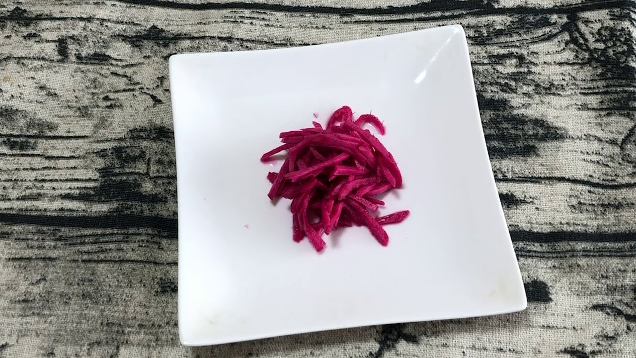 超簡単 材料２つ 自家製紅生姜の作り方 Youtube