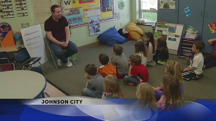 Meteorologist Brian Walder visits kids at First Ch...