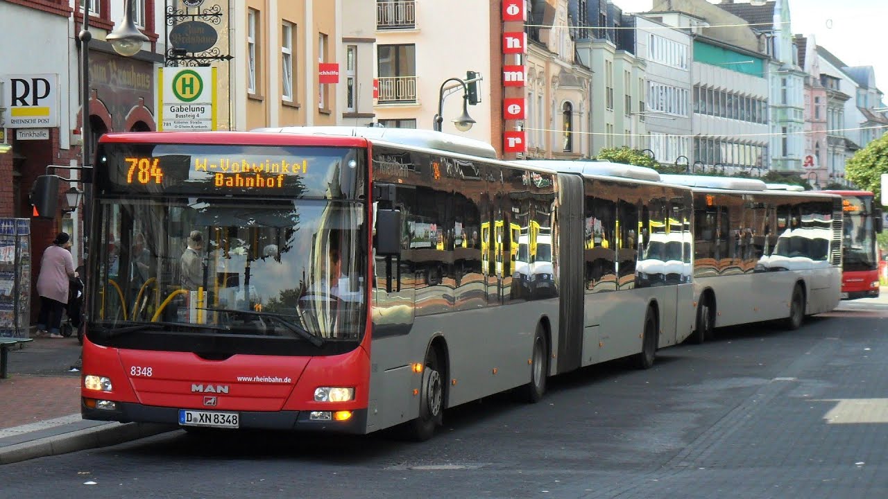 [Sound] Bus MAN NG 323 | #8348 | Rheinbahn AG Düsseldorf