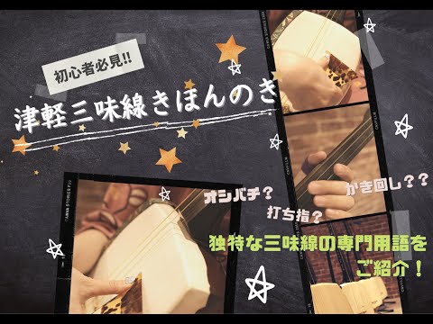 津軽三味線 初心者もこれだけは押さえおきたい 津軽三味線の用語解説