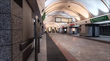 UE4 - Subway Scene